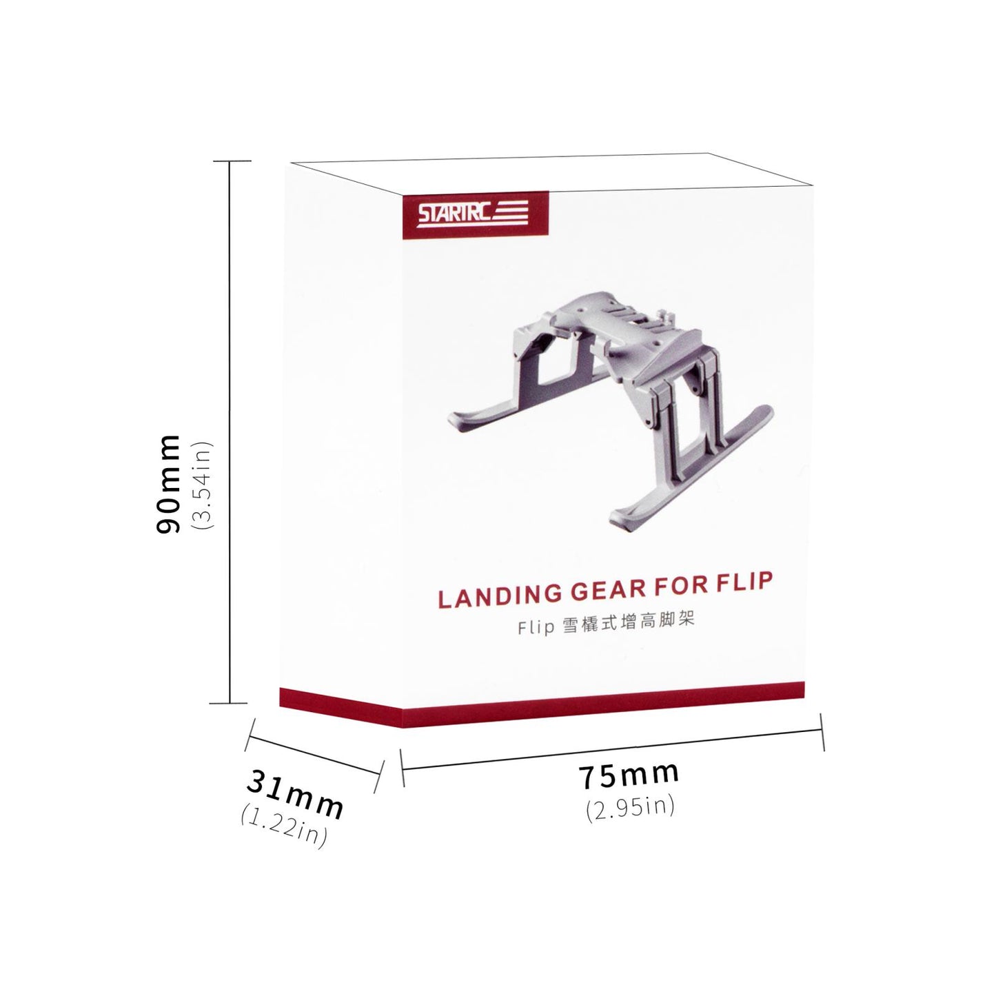 STARTRC Foldable Landing Gear for DJI Flip