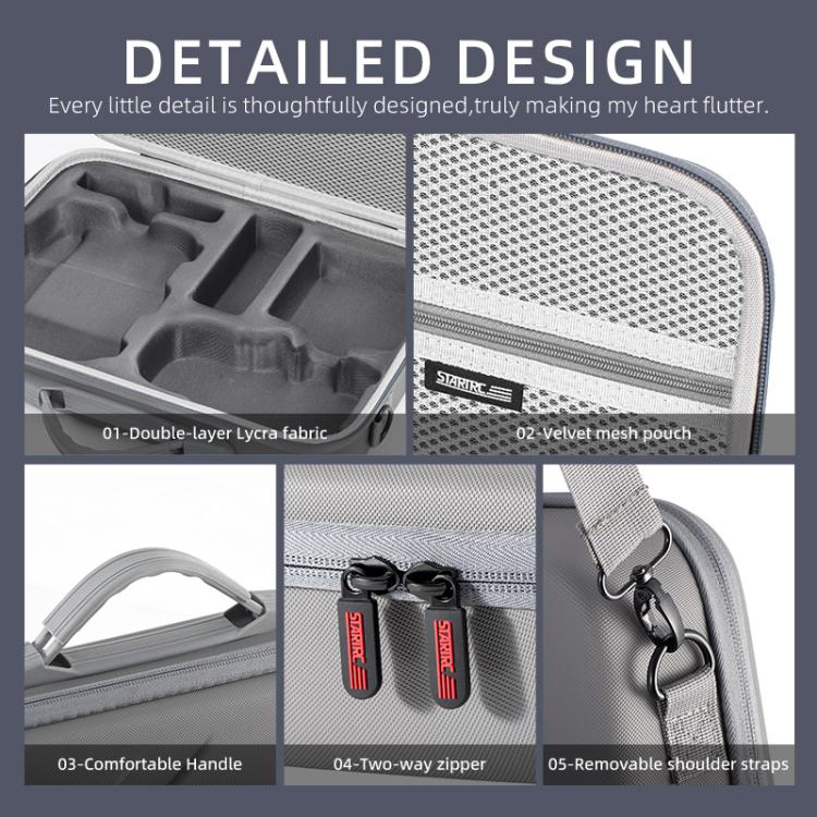 STARTRC Carry Case for DJI Mini 5 Pro Fly More Combo