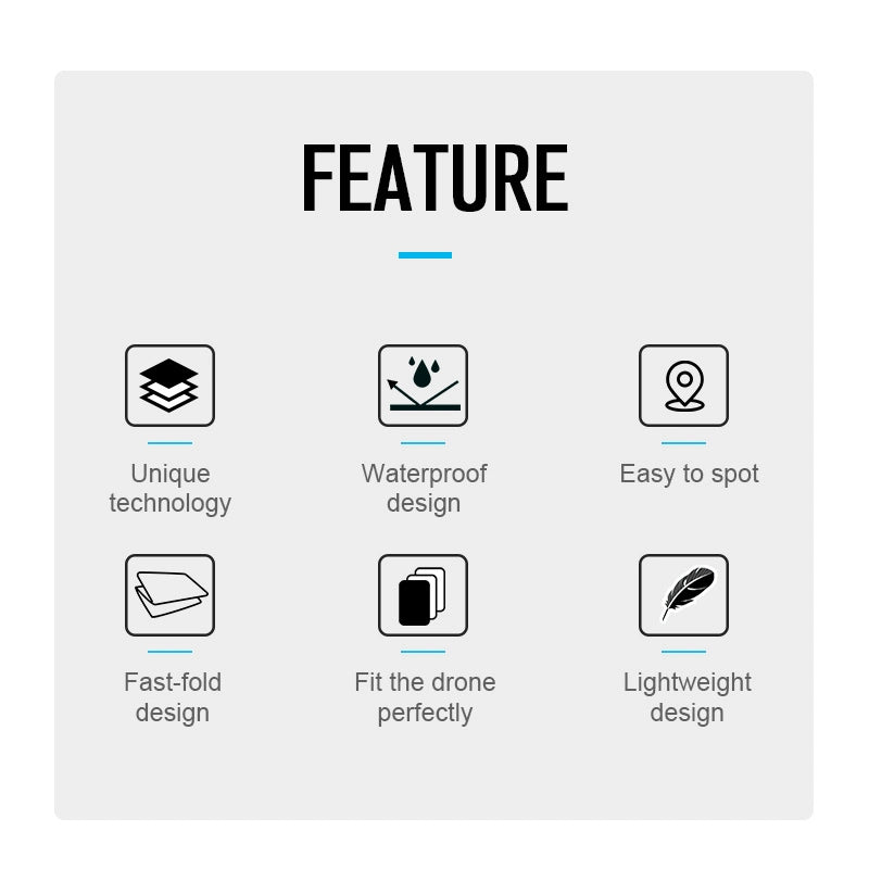 STARTRC Octagon Landing Pad (Orange and Gray) (50*50cm)