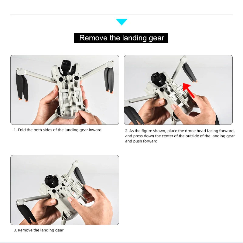 STARTRC Foldable Landing Gear for DJI Mini 3 Pro