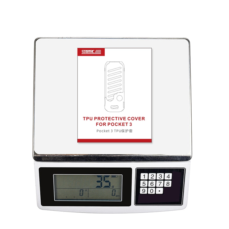 STARTRC TPU Protective Cover for DJI Pocket 3 (Black)