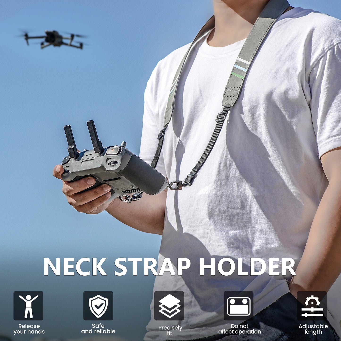 STARTRC Neck Strap for DJI RC / RC 2 / RC Pro / RC Plus