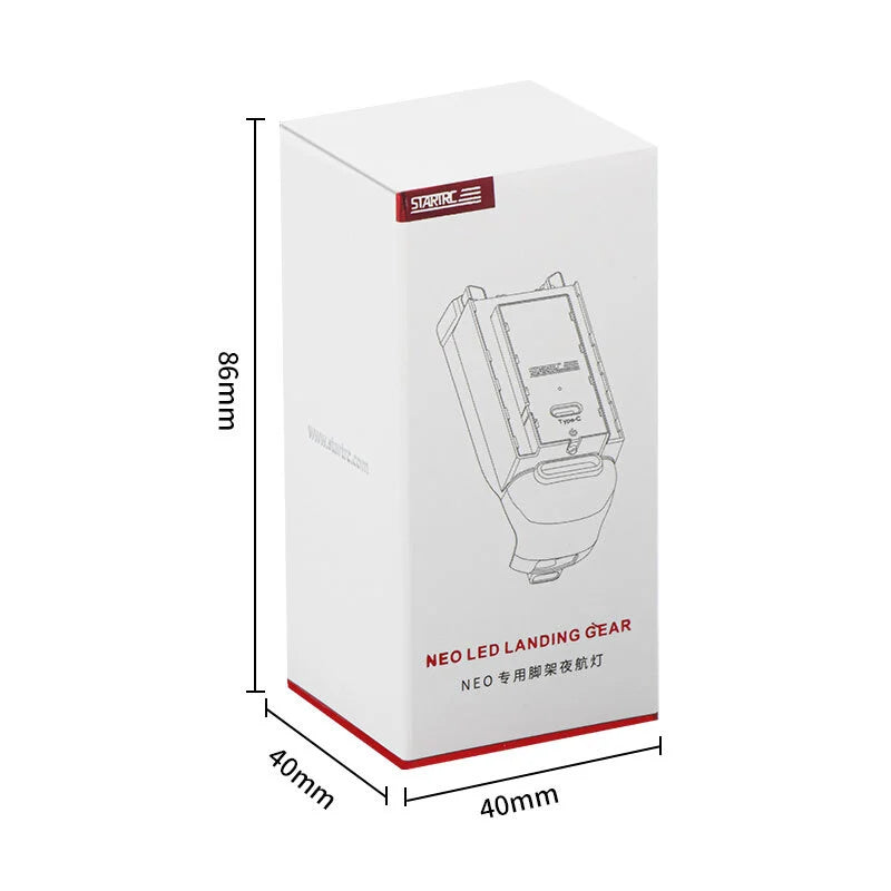 STARTRC Night Flight LED Landing Gear for DJI Neo