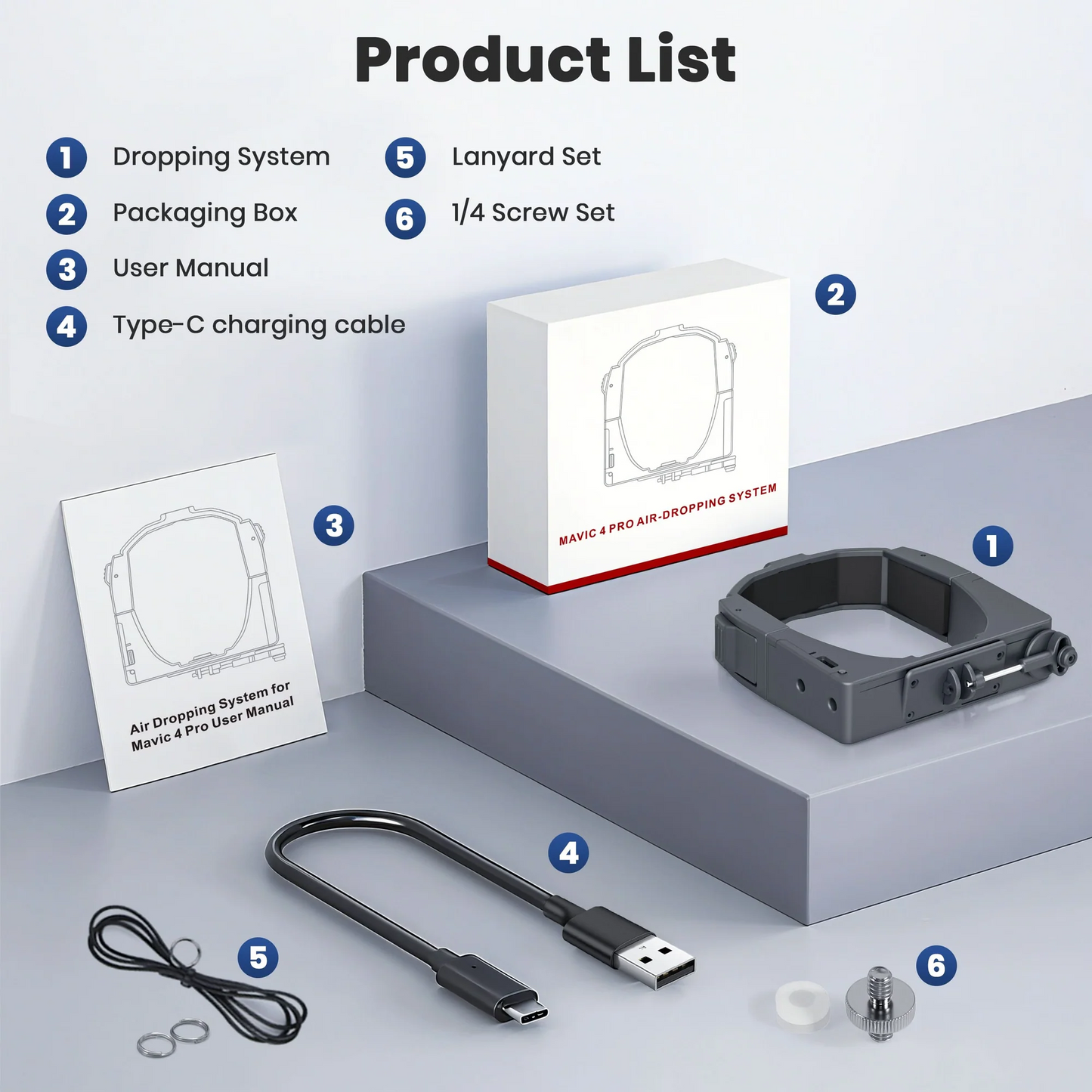 STARTRC Air Drop System and External Mount for DJI Mavic 4 Pro