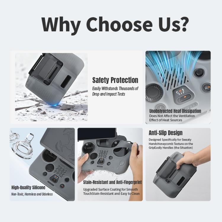 STARTRC Silicone protector for DJI RC Pro 2