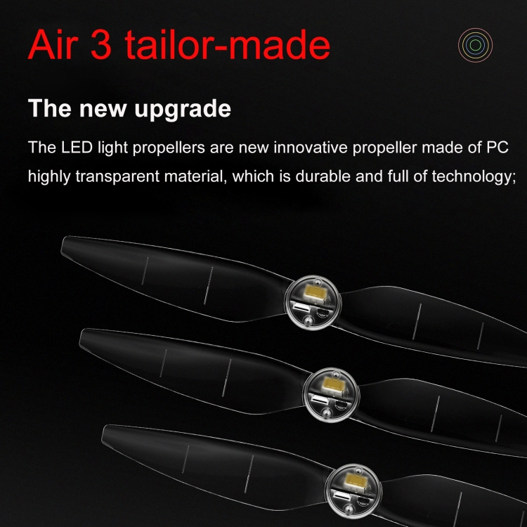 STARTRC LED Propellers for DJI Air 3 / Air 3S