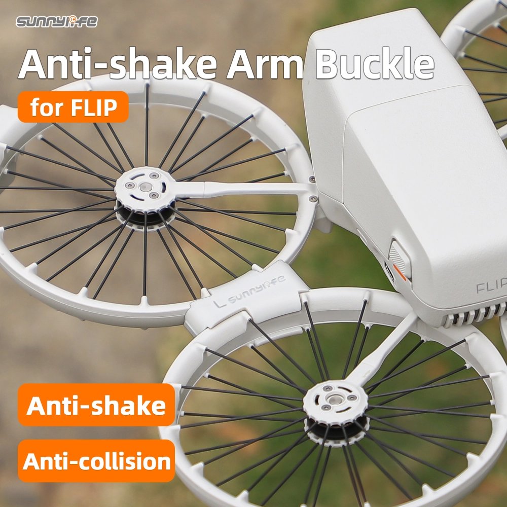 SUNNYLIFE Anti Shake 2 in 1 Buckle for DJI Flip (Grey)