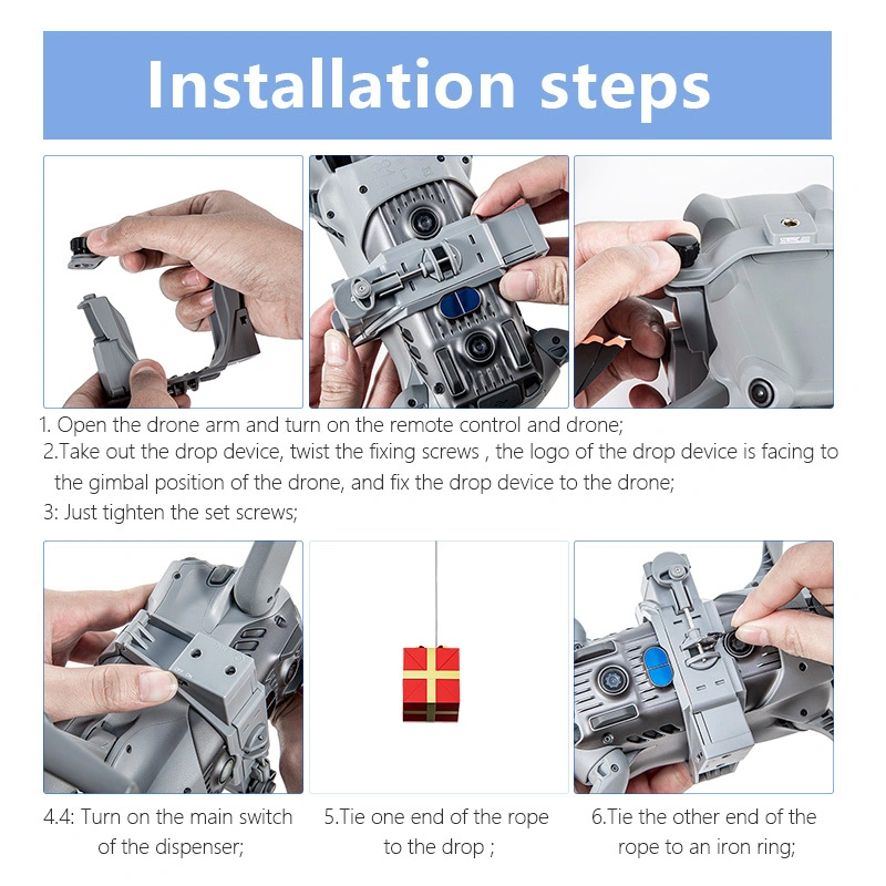 STARTRC Air Drop System for DJI Air 3 / Air 3S (Light Control Version)