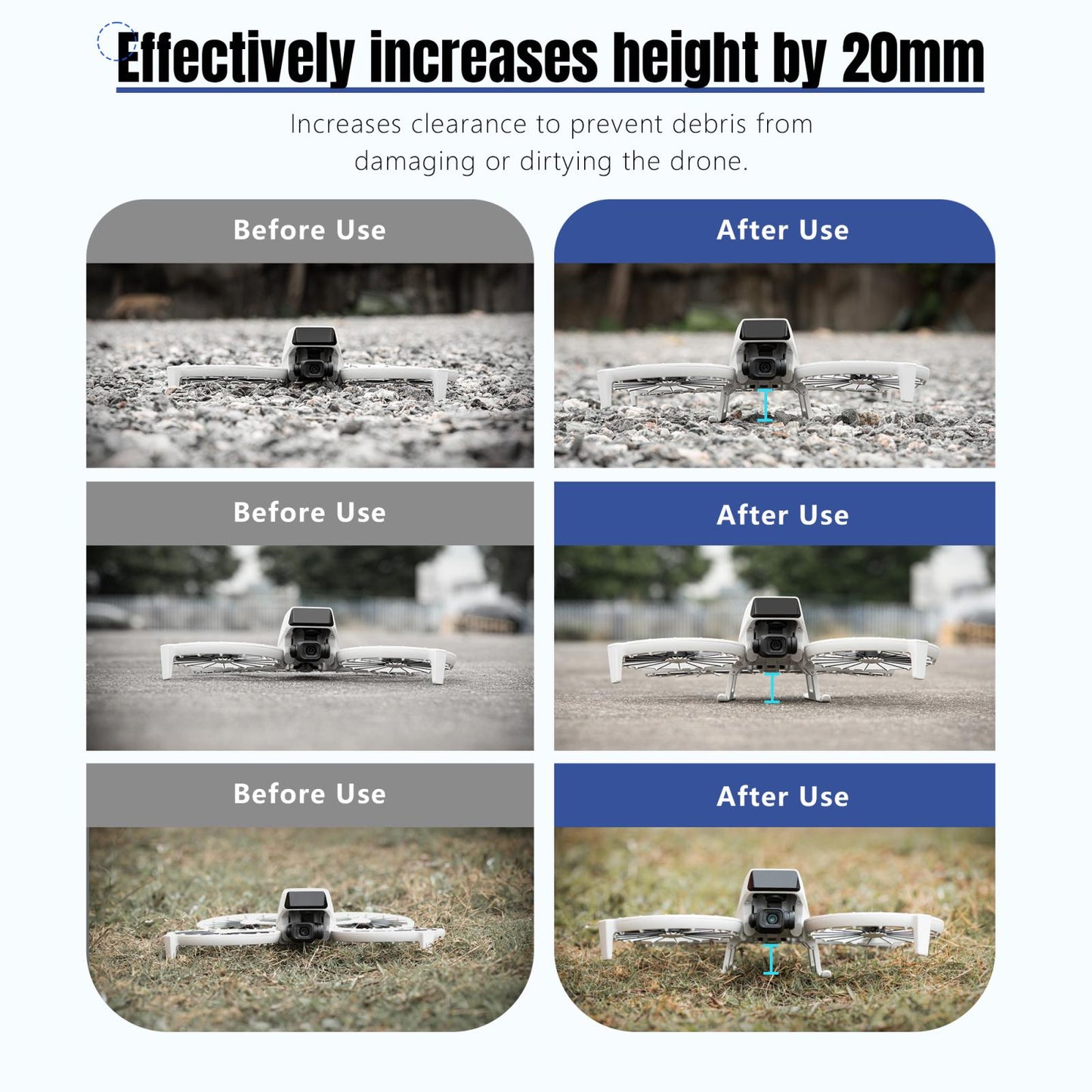 STARTRC Foldable Landing Gear for DJI Flip