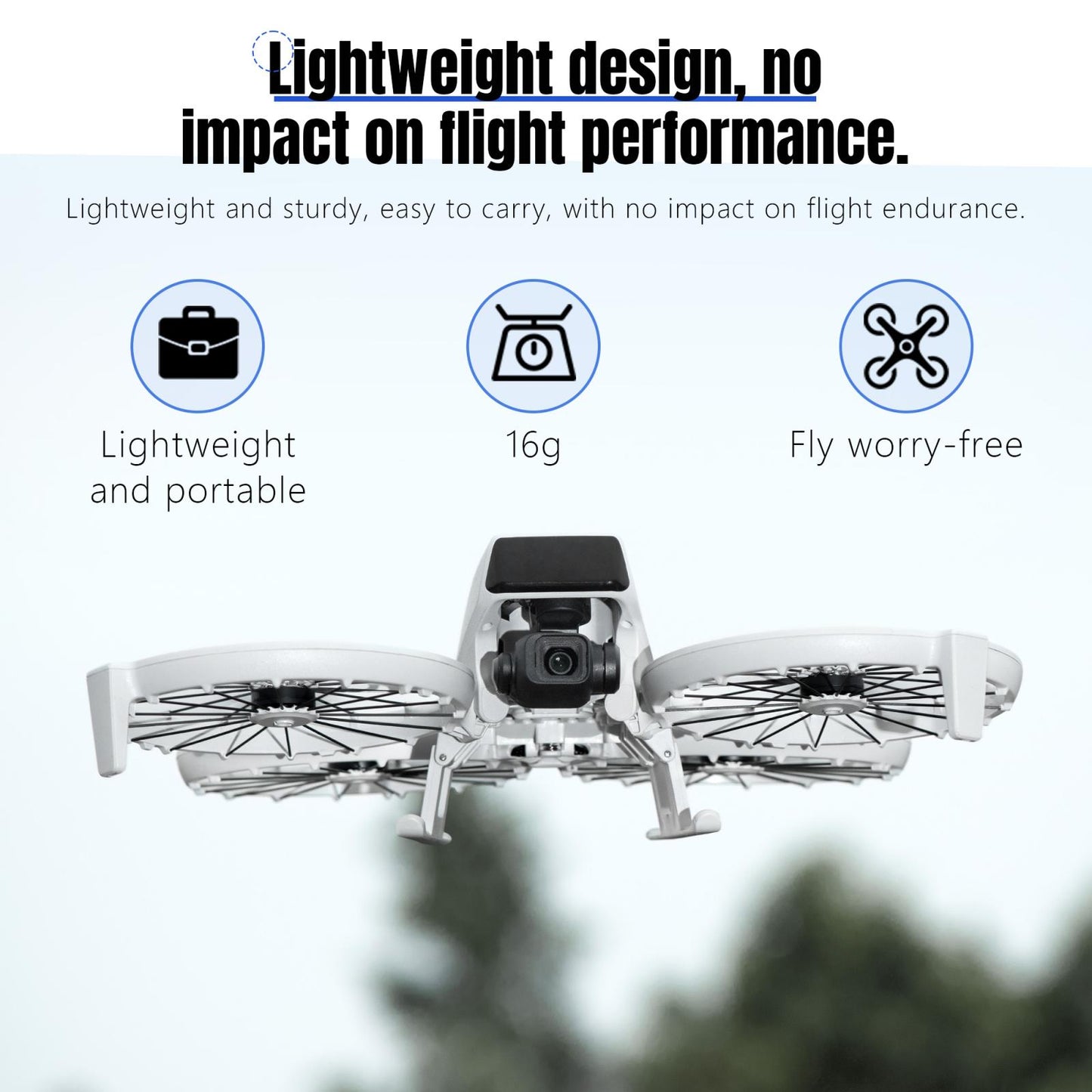 STARTRC Foldable Landing Gear for DJI Flip