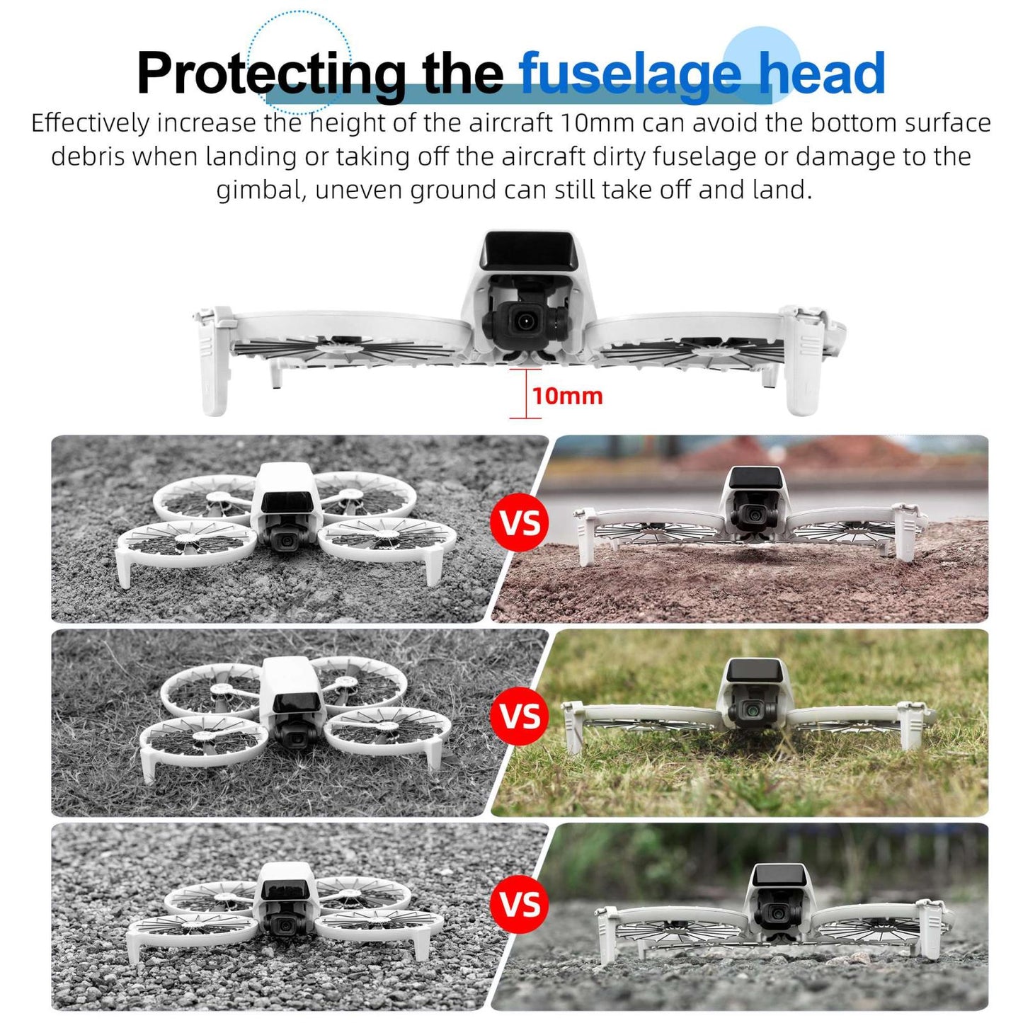 STARTRC Split Landing Gear for DJI Flip