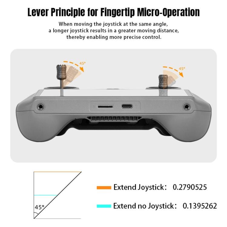 STARTRC Joystick Adjustable for DJI RC Pro 2/ RC / RC 2