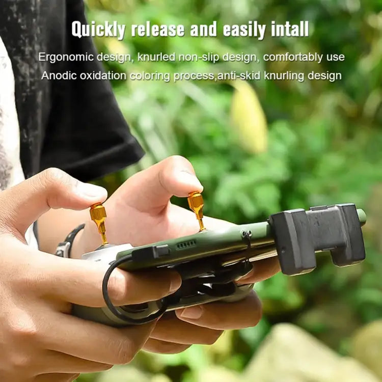 DJI RC-N1 controller with STARTRC joystick upgrade
