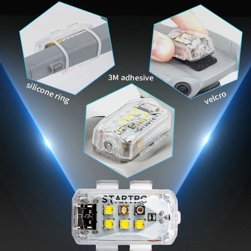 STARTRC Universal 5 Kilometer Visibility Flashing Strobe Light