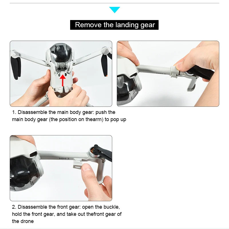 STARTRC Extended Landing Gear for DJI Mini 3