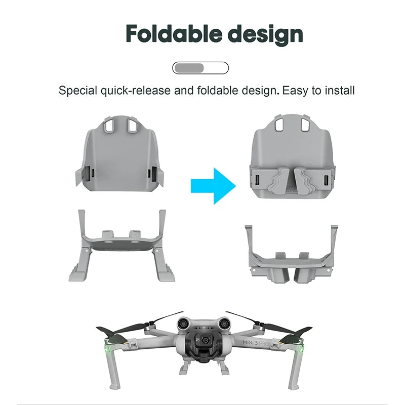 STARTRC Extended Landing Gear for DJI Mini 3 Pro