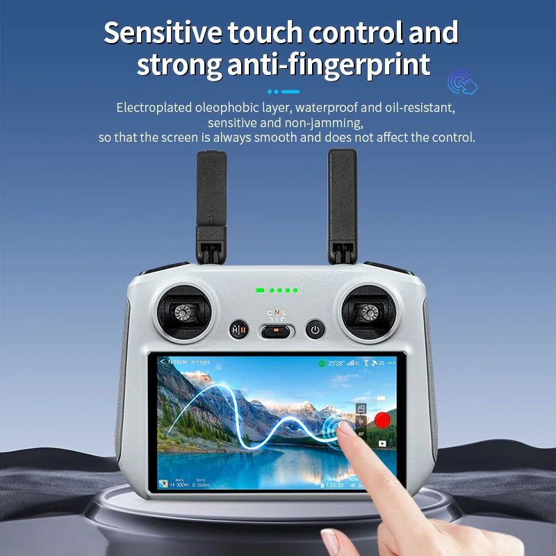 STARTRC Tempered Glass with Dust-free Applicator for DJI RC/ RC 2   (3pc/Set)