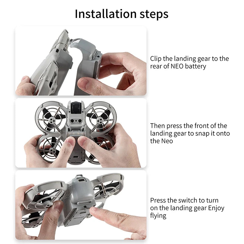 STARTRC Night Flight LED Landing Gear for DJI Neo