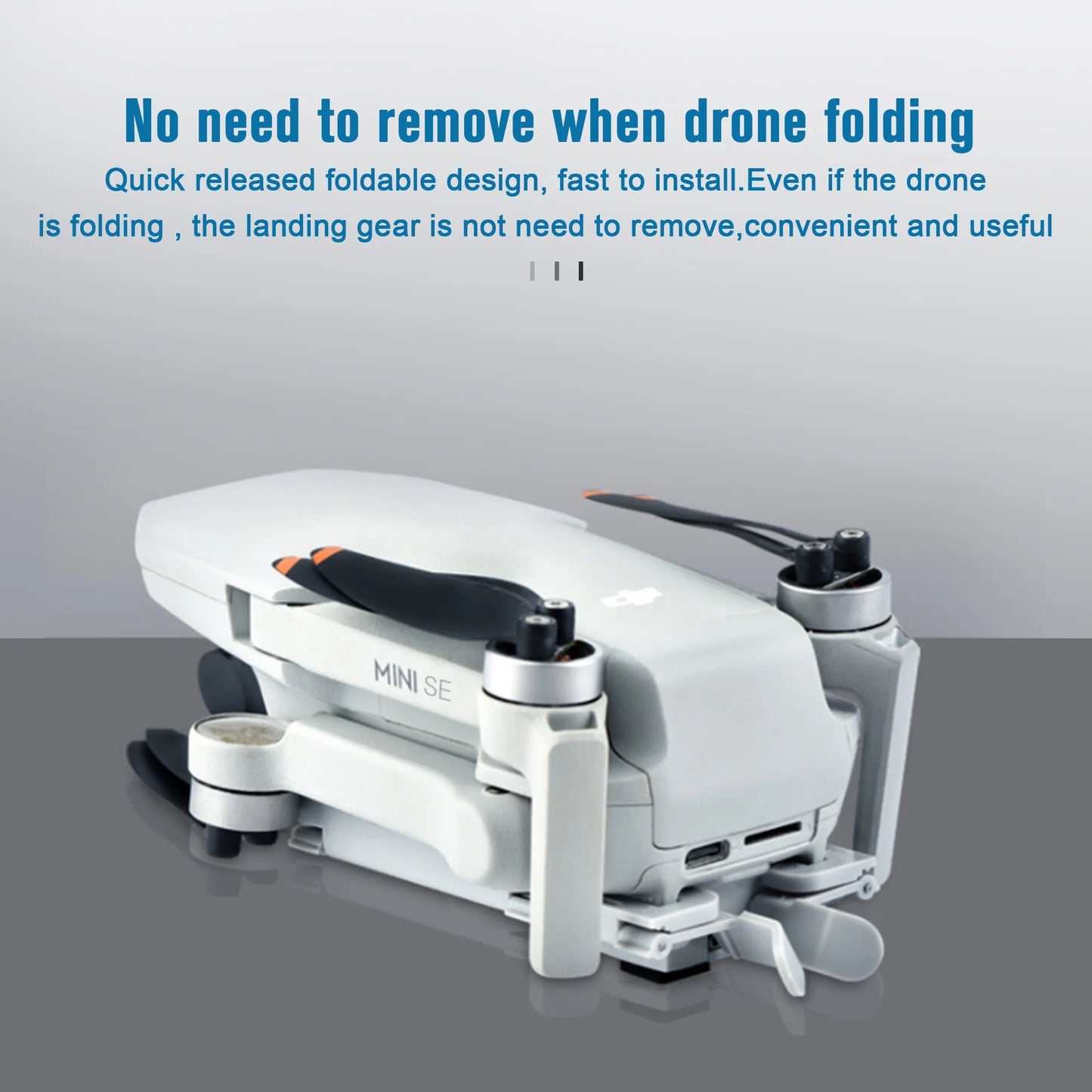 STARTRC LED Landing Gear for DJI Mini 2 SE / Mini 2 / Mini SE / Mavic Mini