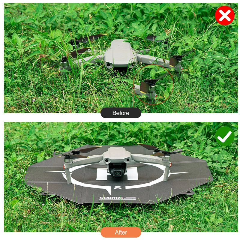 STARTRC Octagon Landing Pad (Orange and Gray) (50*50cm)