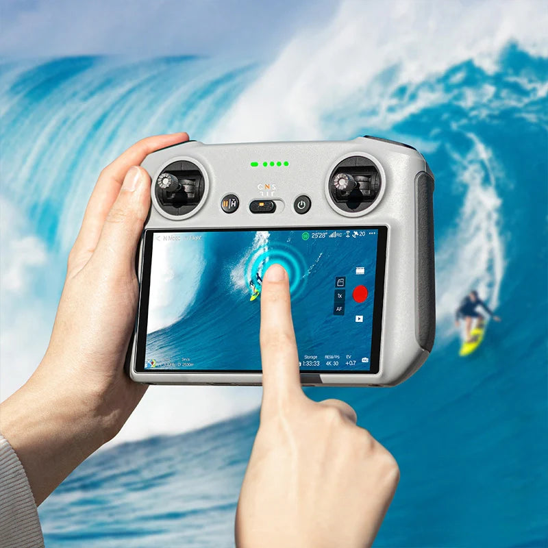 STARTRC Tempered Glass with Dust-free Applicator for DJI RC/ RC 2   (3pc/Set)