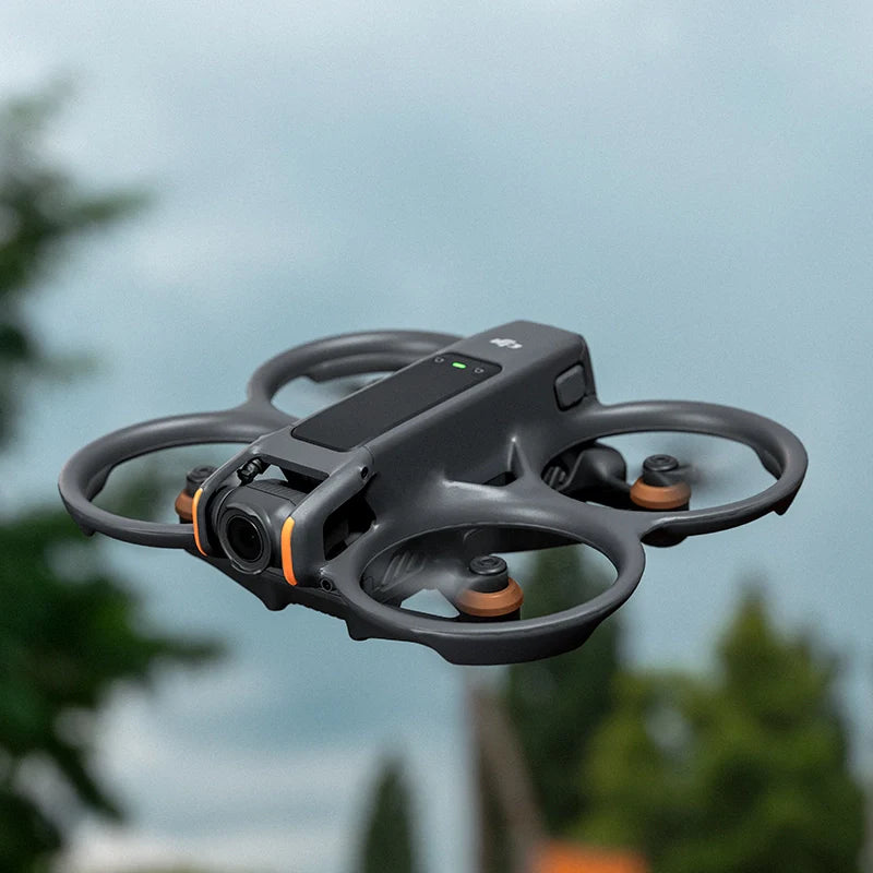 STARTRC Motor Cover for DJI Avata 2 (Black and Orange)