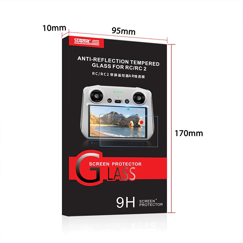 STARTRC HD AR Coated Tempered Glass Film for DJI RC 2 / RC