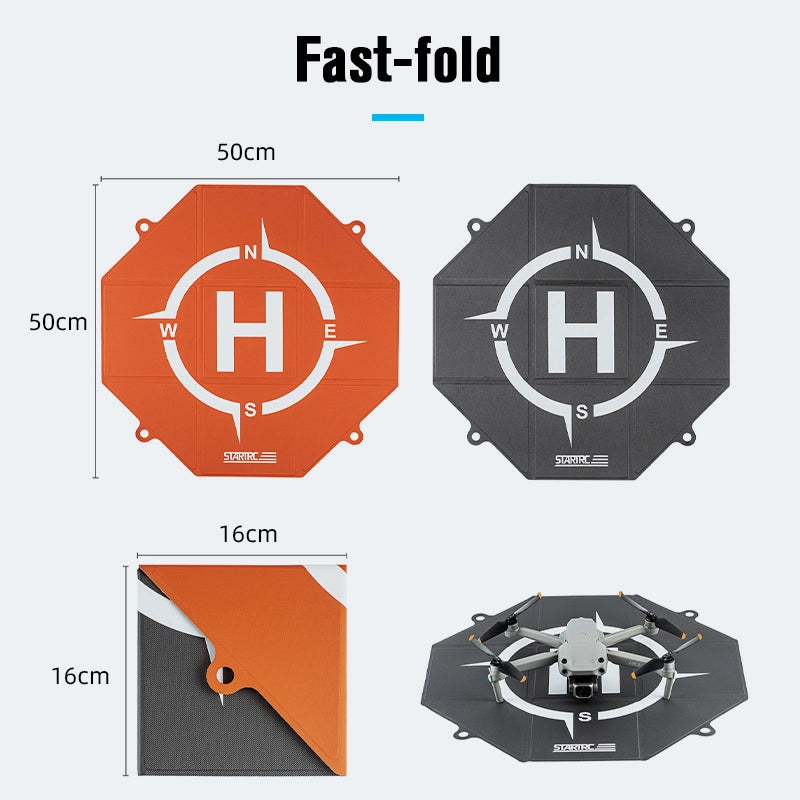 STARTRC Octagon Landing Pad (Orange and Gray) (50*50cm)