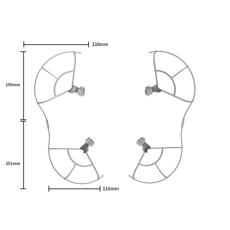 STARTRC Protective Ring Propeller Guard for DJI Mini 4 Pro