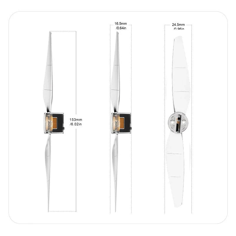 STARTRC LED Flashing Propellers for DJI Mini 4 Pro and Mini 3 Series
