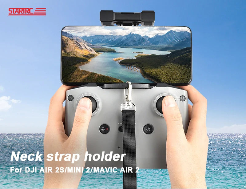 STARTRC Neck Strap with Bracket for DJI RC-N1/ N2/N3 Remote Control