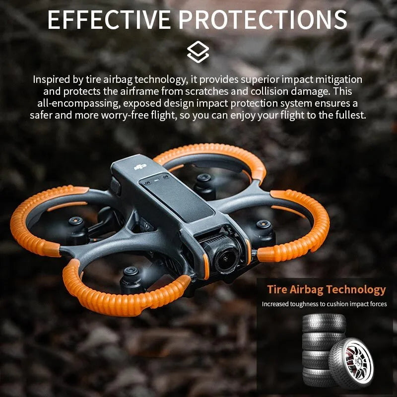 STARTRC Bumper Guard for DJI Avata 2 (Vivid Orange)