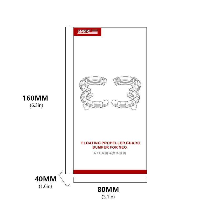 STARTRC Floating Bumper Guard for DJI Neo